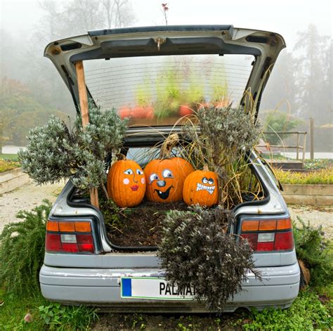 Removing Halloween car decorations
